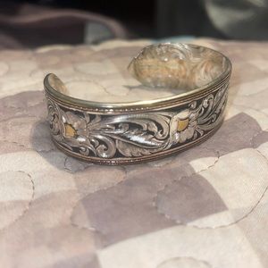 COPY - Montana Silversmith Tooled Cuff Bracelet